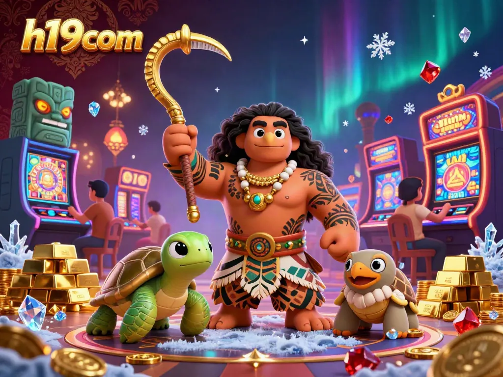 Experience thrilling gameplay at h19com with vibrant casino scenes featuring dynamic characters and rich game elements.