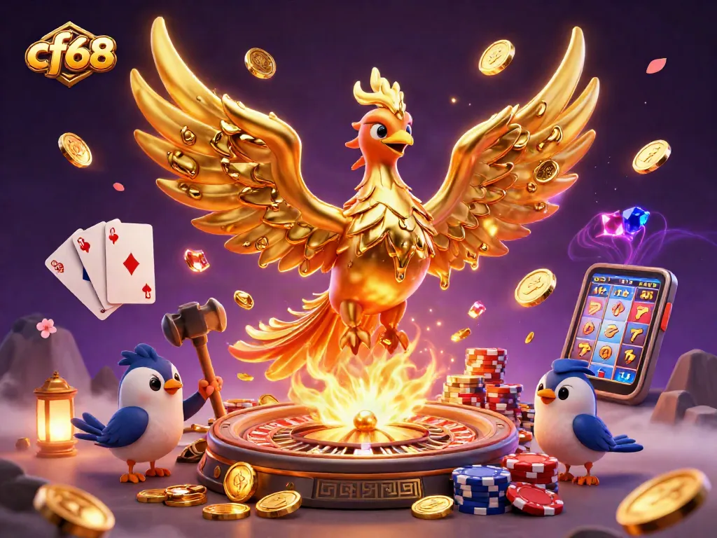 Engage with thrilling cf68 casino games as golden phoenix and sparrows unleash riches.