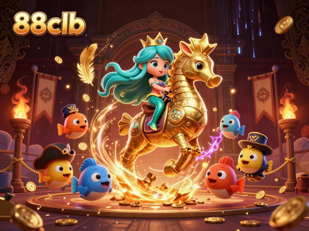 Experience thrilling adventures at 88clb with vibrant underwater characters and dynamic betting elements for immersive gameplay.