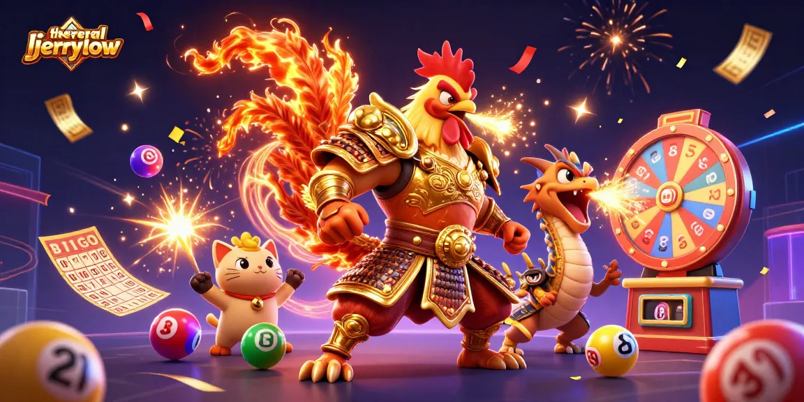 Engage in thrilling gameplay at therealjerrylow with vibrant 3D illustration of casino elements