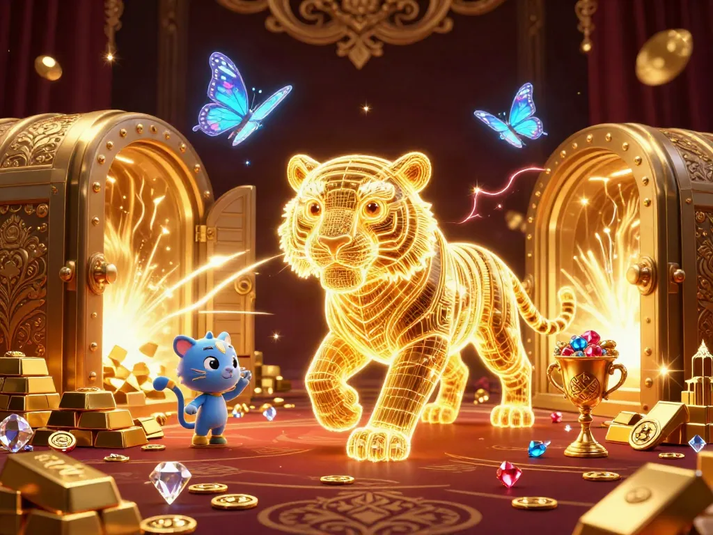 Experience thrilling gameplay at cổng game sunwin with vibrant digital assets and golden treasures.