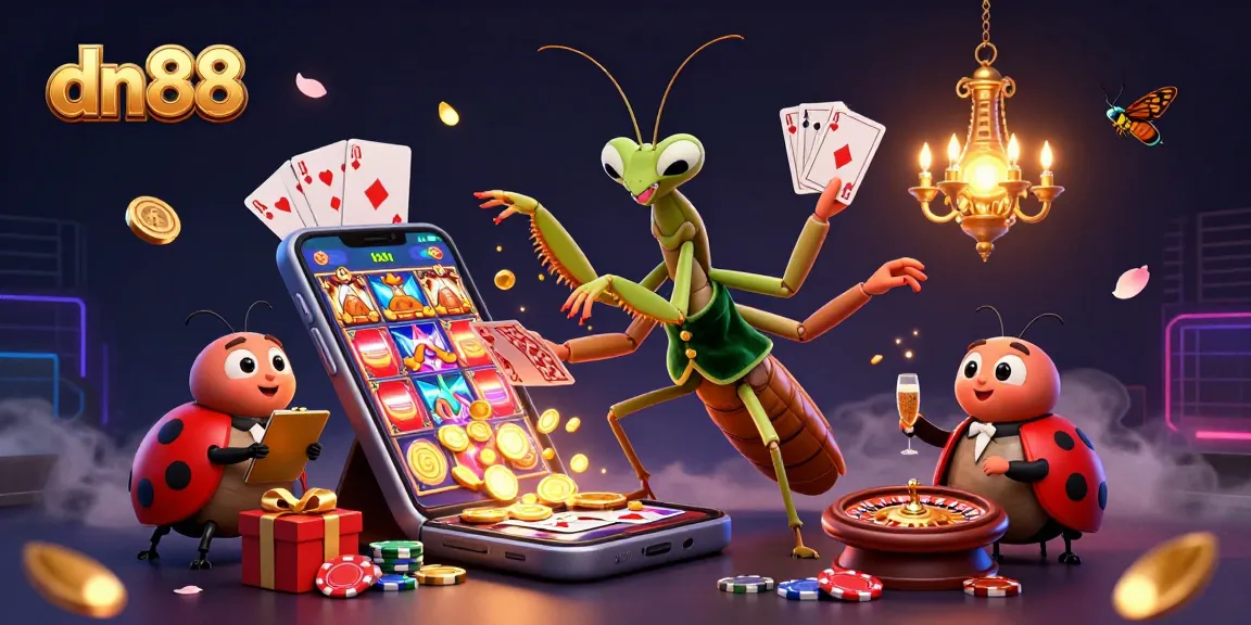 Engage in thrilling gameplay at dn88 with vibrant slots and casino action showcased.
