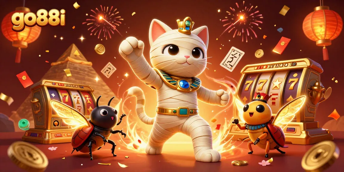 Experience thrilling jackpots at go88i with 3D cartoon characters in a dynamic casino scene.