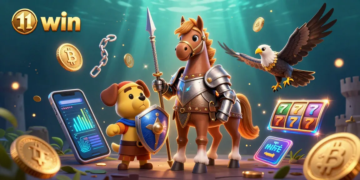 Engage with exciting gameplay as 11 win showcases vibrant casino action with futuristic elements.